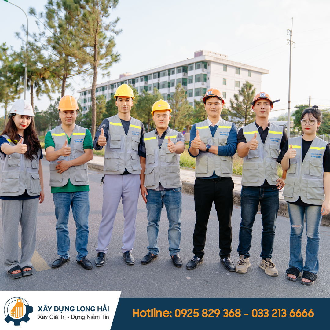 Đội ngũ nhân sự Long Hải - Sơn và chống thấm