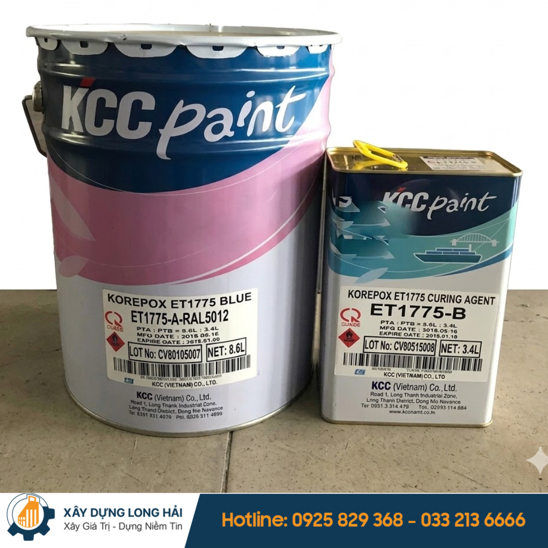 Sơn Lót Epoxy KCC Cho Hồ Nước Sinh Hoạt – EP1775