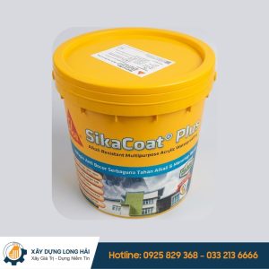Sikacoat Plus-4 Kg sơn chống thấm tường ngoại thất