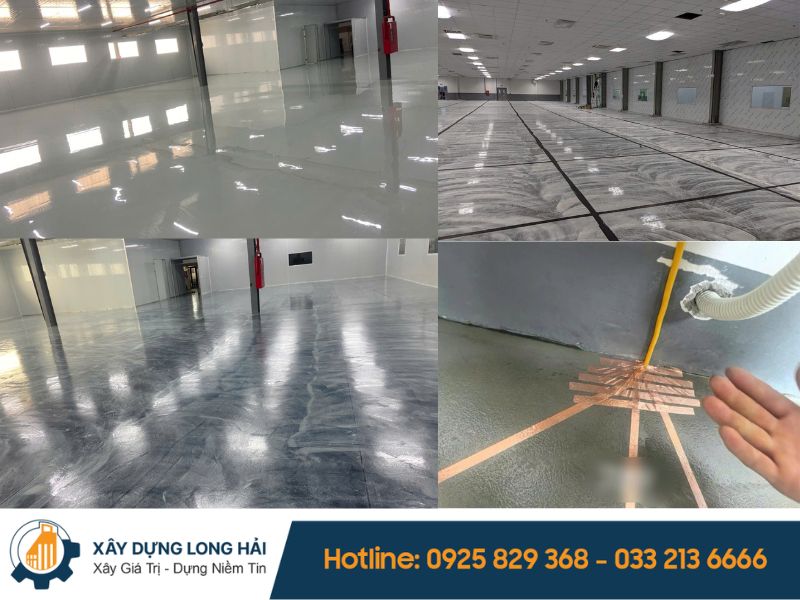 Sàn epoxy tĩnh điện