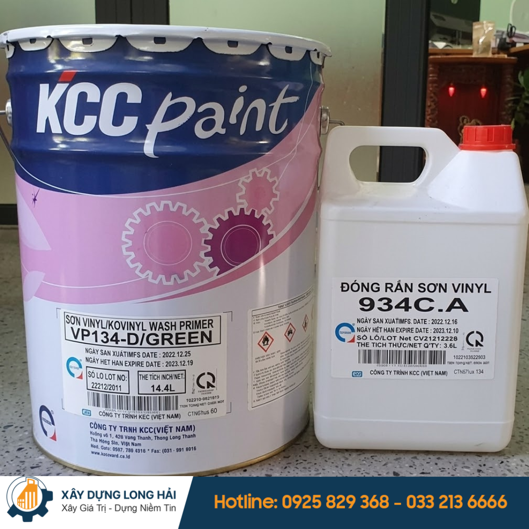 Sơn Lót Epoxy KCC Chống Rỉ - VP134