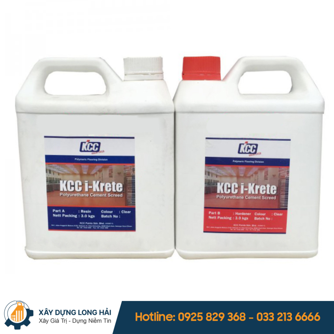 Sơn Sàn Thực Phẩm Epoxy PU KCC - Polyurethane Concrete