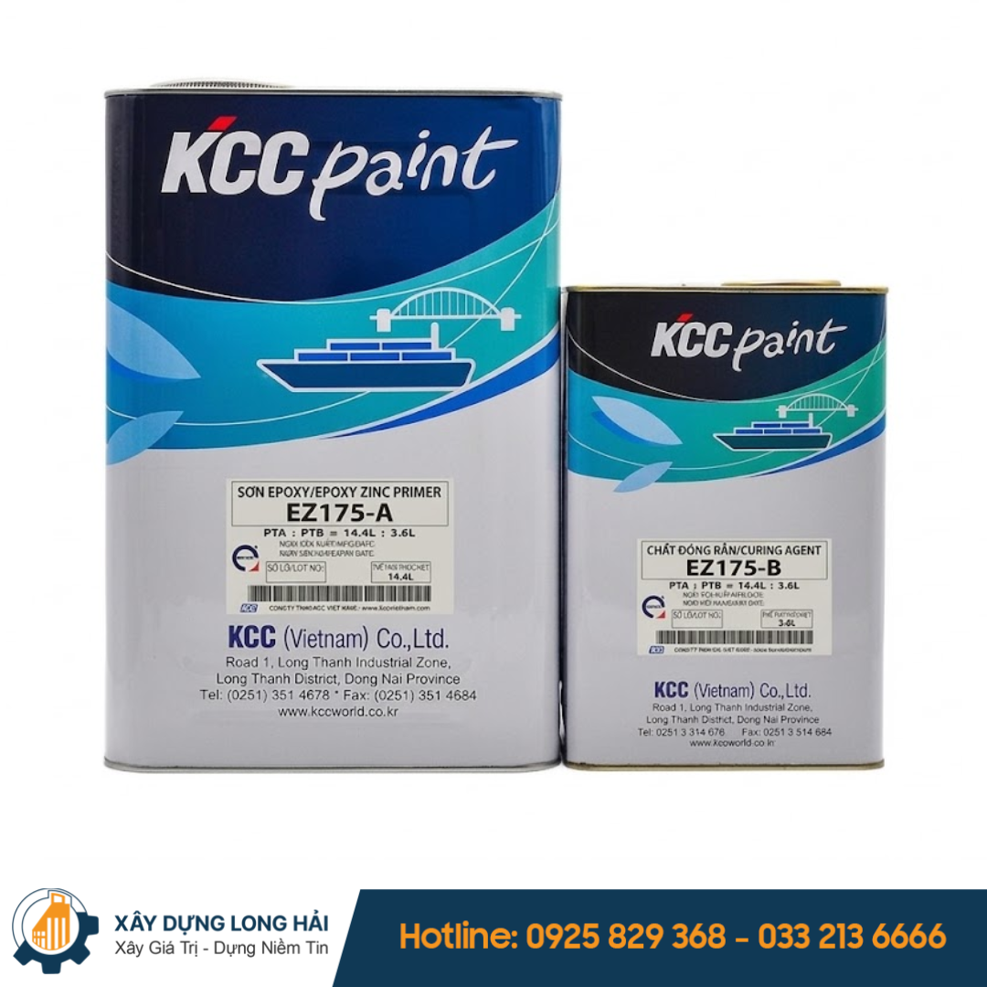Sơn Lót Epoxy KCC Chống Ăn Mòn - EZ175