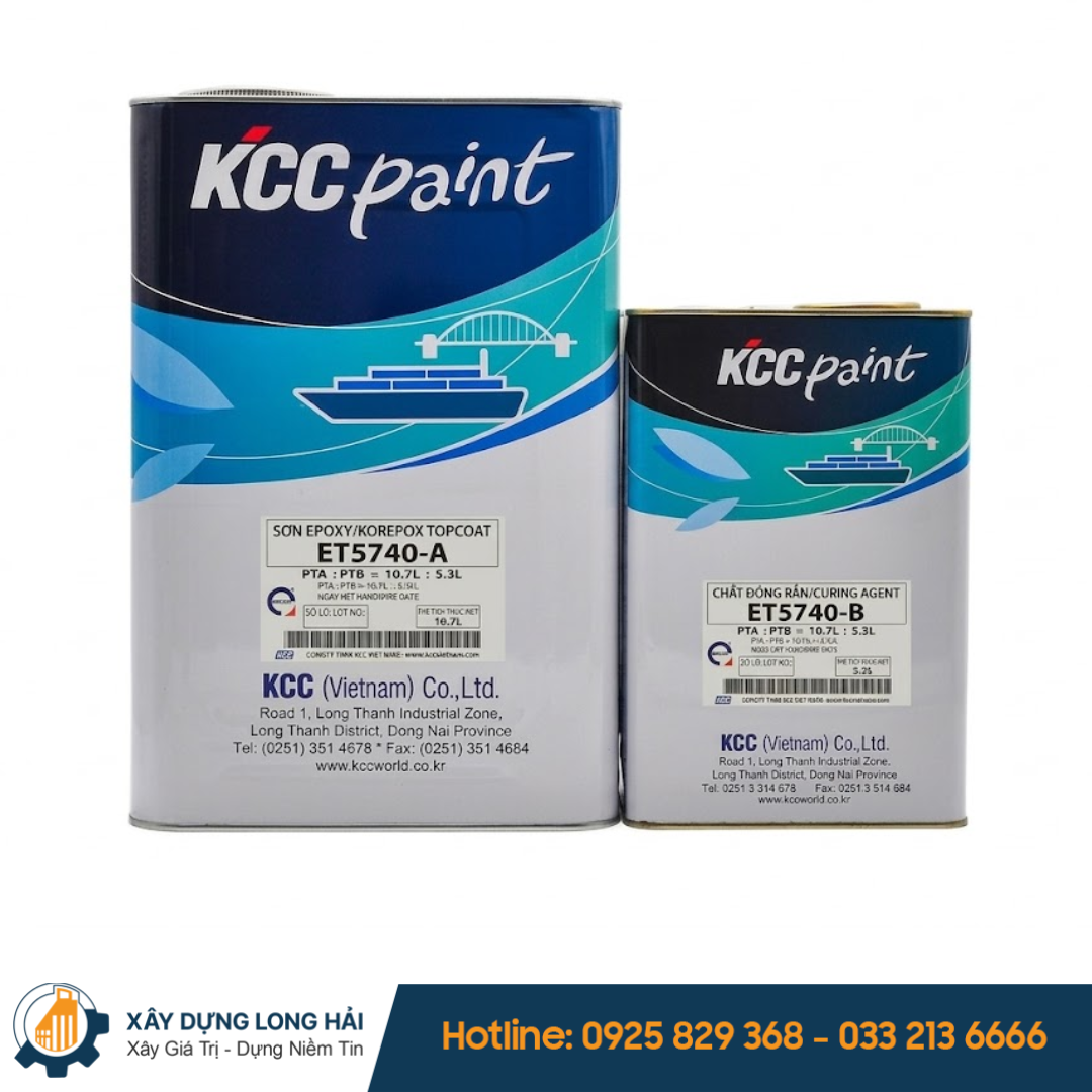 Sơn Phủ Epoxy KCC Ngoài Trời - ET5740