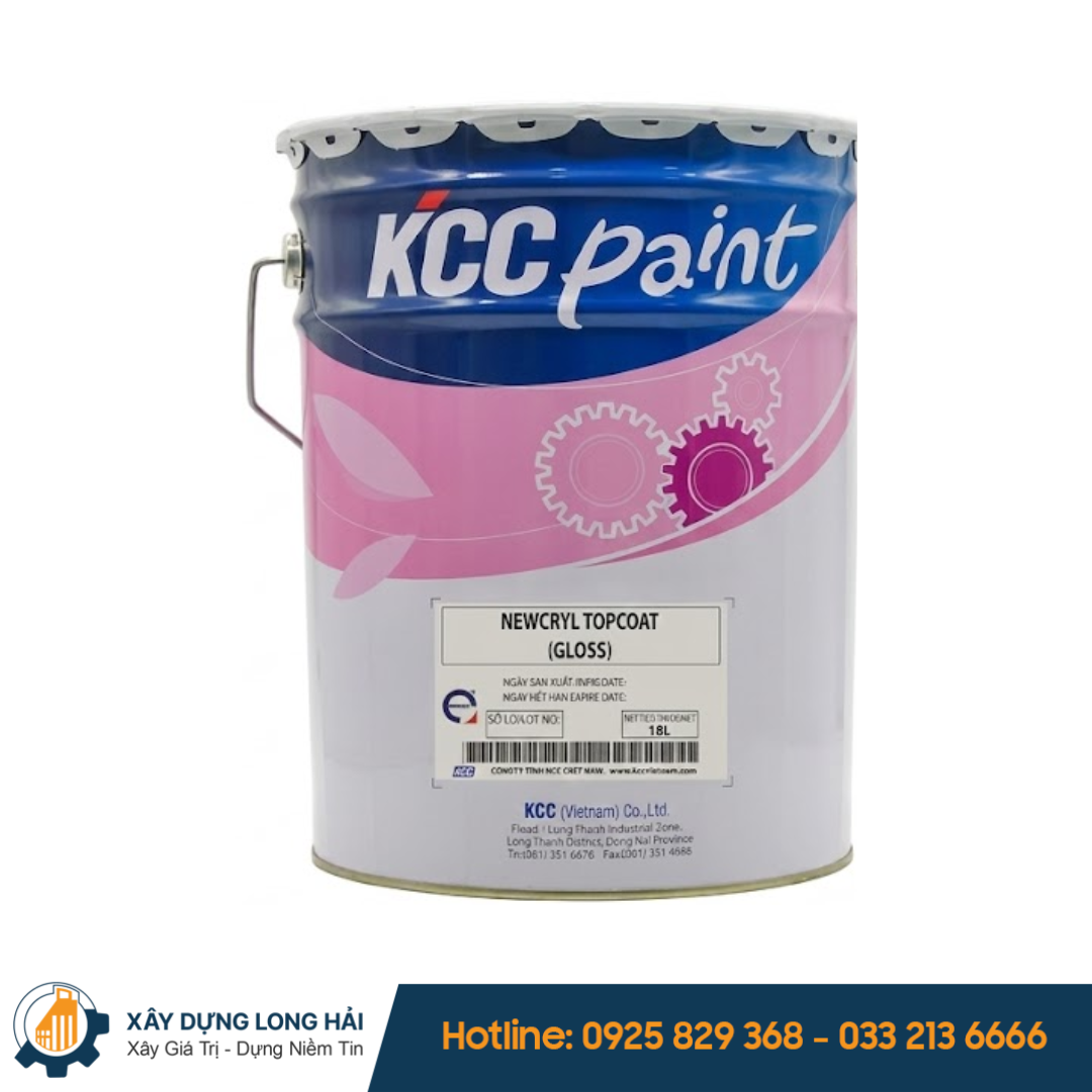 Sơn Phủ Epoxy Acrylic KCC Chống Tia UV – Newcryl Topcoat