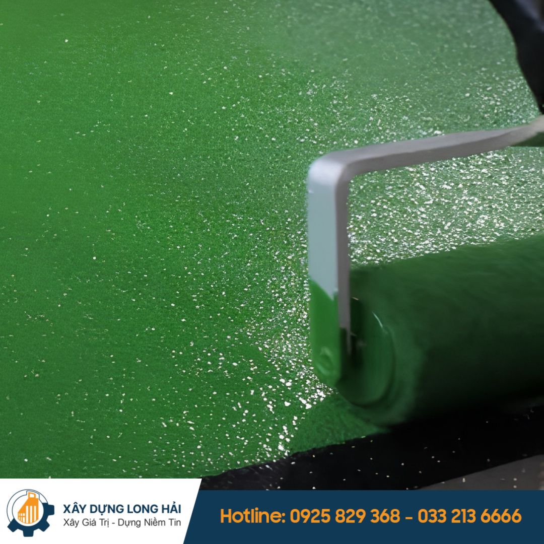 thi công sàn epoxy chống trơn trượt