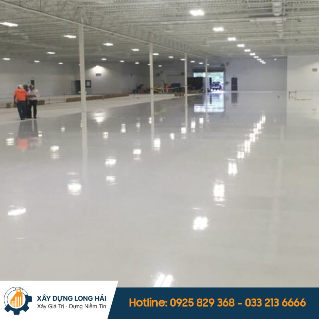 NGHIỆM THU SÀN EPOXY CHỐNG TĨNH ĐIỆN