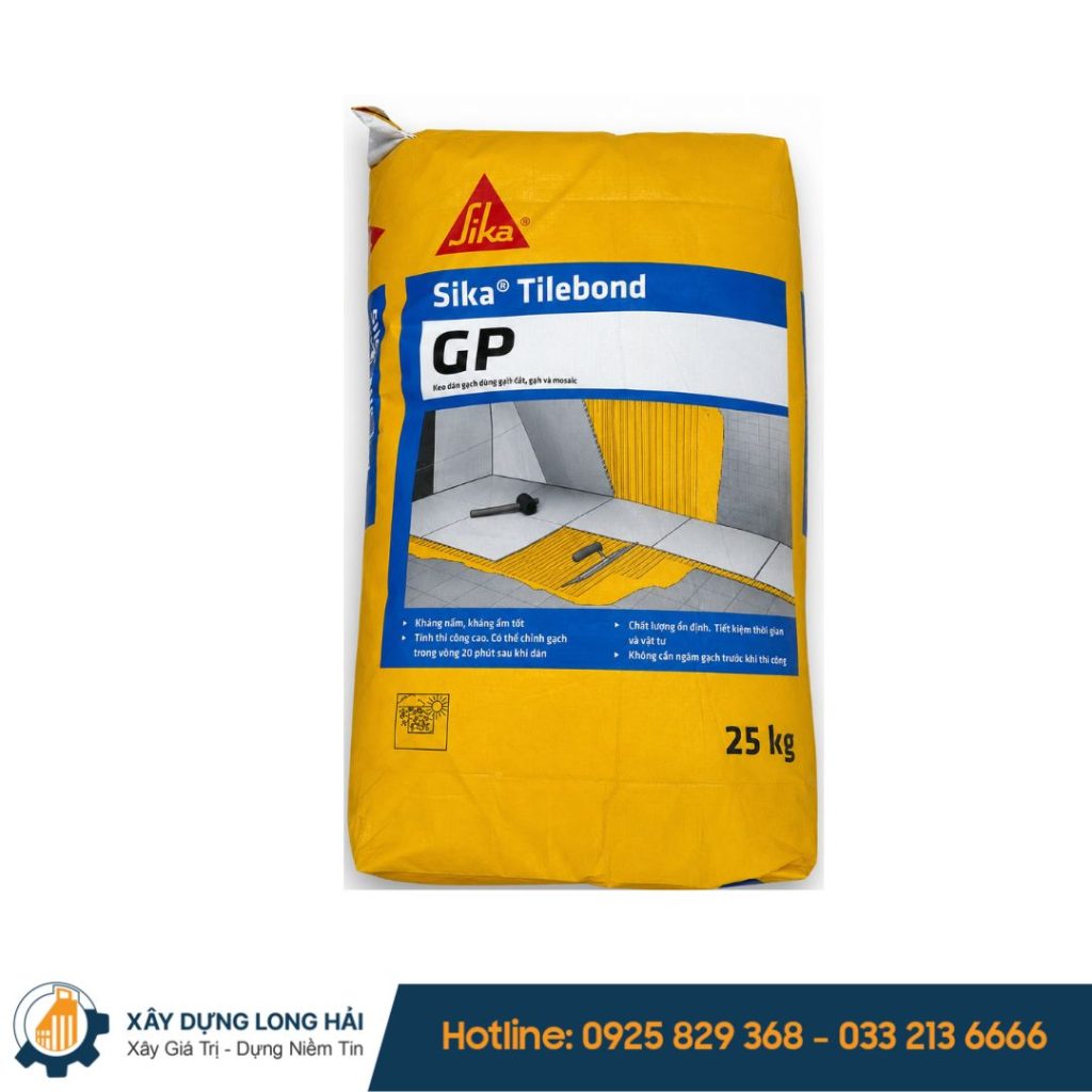 Sika Tilebond GP-25Kg keo dán gạch nội thất