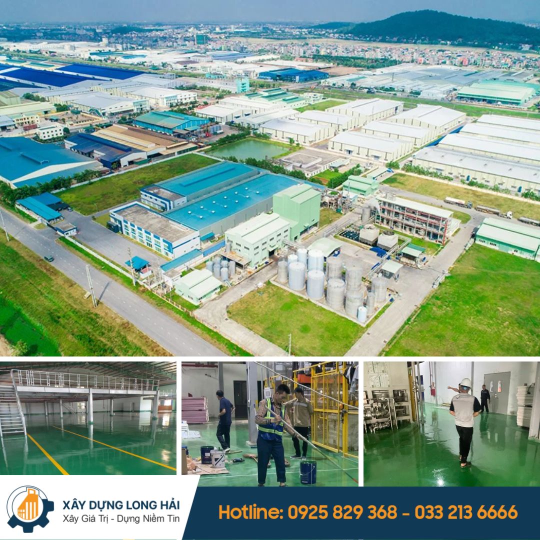 thi công sàn epoxy chống hóa chất tại bắc ninh