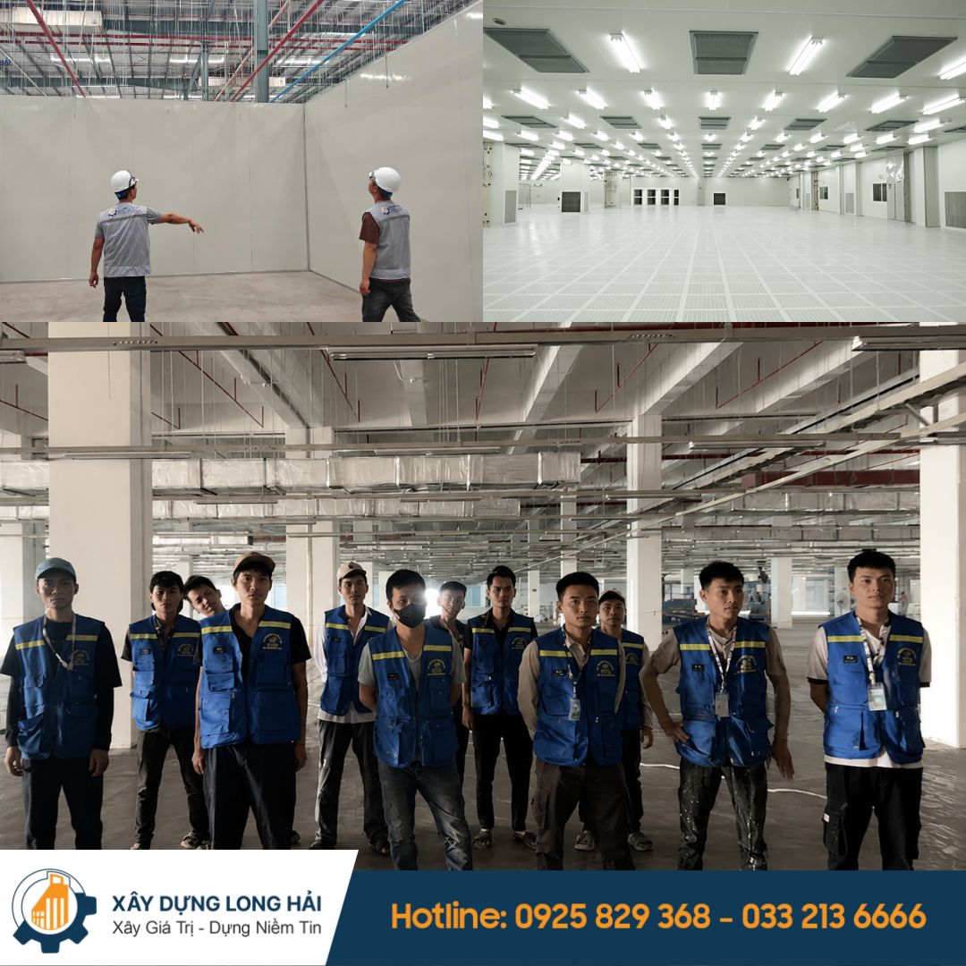 Xây Dựng Long Hải – Đơn Vị Thi Công Vách Panel Kho Lạnh