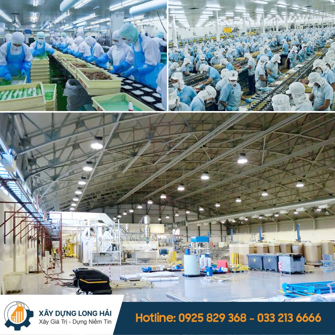 Cải Tạo Nhà Xưởng Thực Phẩm