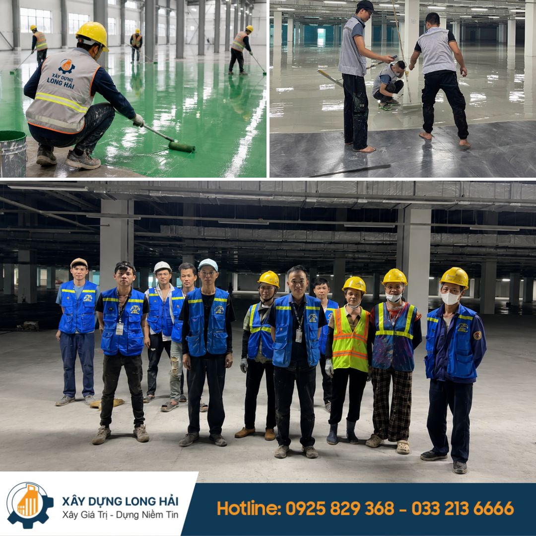 BÁO GIÁ DỊCH VỤ SƠN EPOXY TẠI XÂY DỰNG LONG HẢI