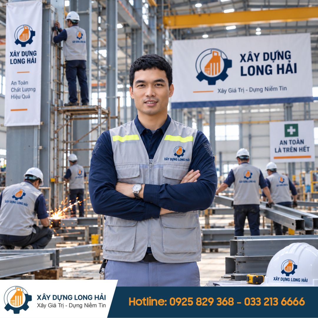 Xây Dựng Long Hải – Đơn Vị Cải Tạo Nhà Xưởng Trọn Gói Uy Tín Tại Miền Bắc