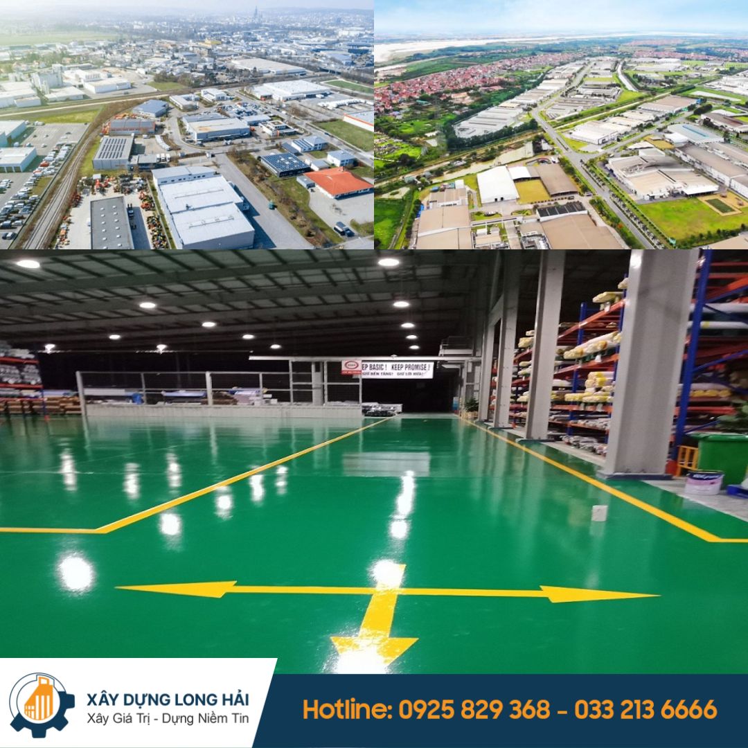 Thực Trạng Báo Giá Thi Công Sơn Sàn Epoxy Tại KCN Nội Bài
