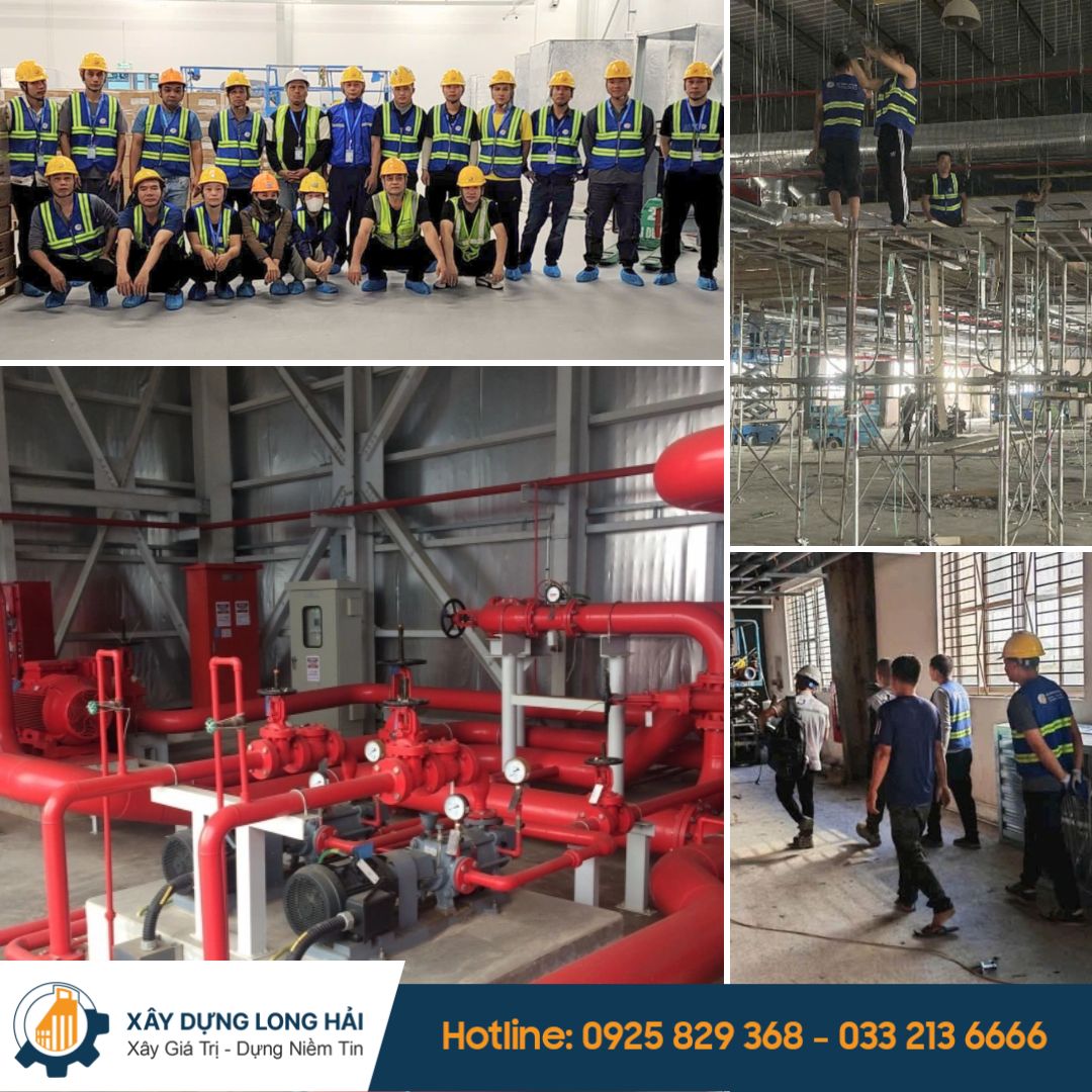 Quy Trình Thi Công Cải Tạo Hệ Thống PCCC Nhà Xưởng