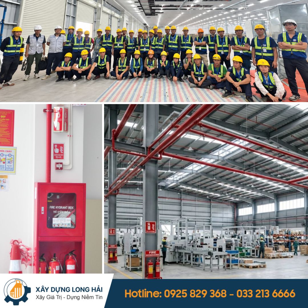Thi Công Hệ Thống Phòng Cháy Chữa Cháy Nhà Xưởng